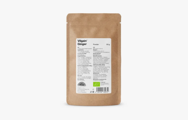 Vilgain BIO Gyömbér por 50g
