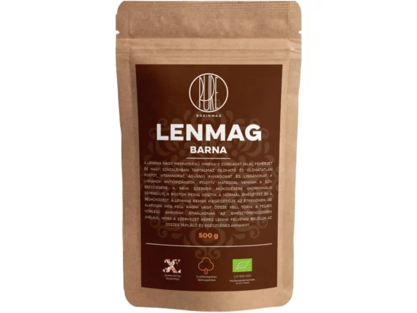 BrainMax Pure lenmag (barna) BIO, 500g