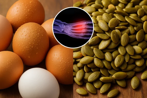 Tojás és tökmag – a természet két rejtett szövetségese a gyorsabb csontgyógyulásért