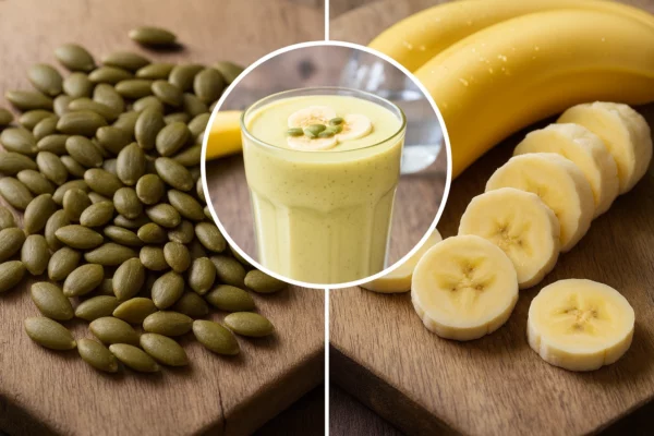 Tökmag és banán – a magnézium felszívódásának természetes erősítői