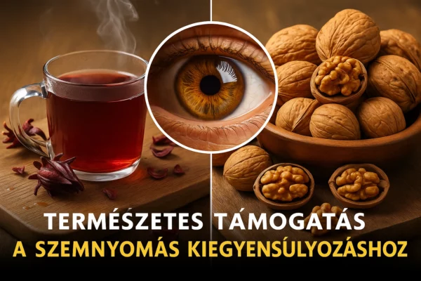 Hibiszkusz tea és dió – természetes támogatás a szemnyomás kiegyensúlyozásához