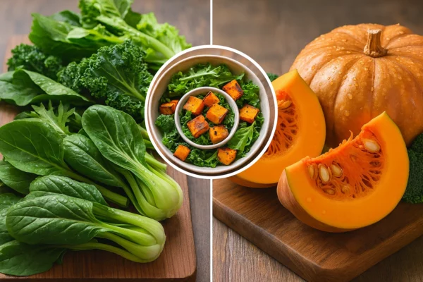 Leveles zöldek és sütőtök – természetes segítség az epekövek megelőzésére