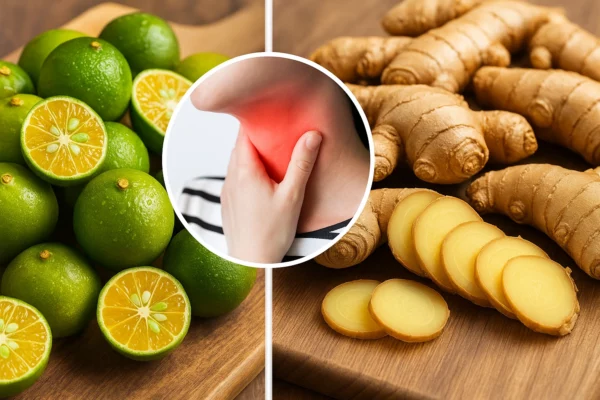 Kalamondin és gyömbér – természetes támogatás a torokfájás első jeleinél