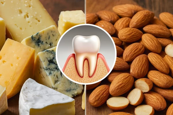 Sajt és mandula – természetes védelem a fogszuvasodás ellen