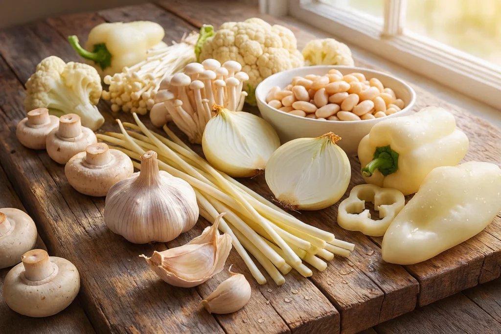 Fehér élelmiszerek: A tüdő és az immunitás természetes védői