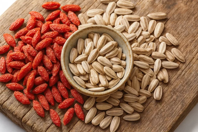 Természetes szemvédelem: Goji bogyó és napraforgómag a digitális korban