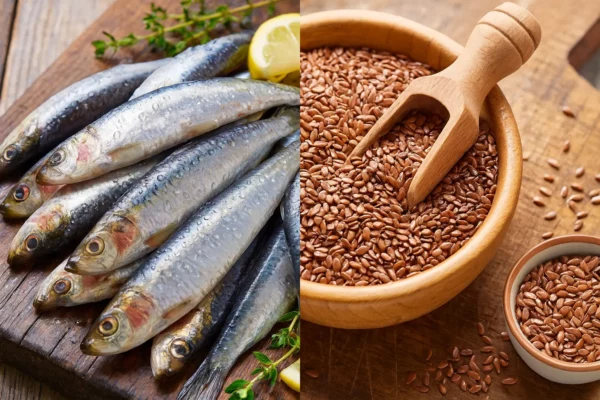 Omega-3 csoda: Szardínia és lenmag a száraz szem ellen
