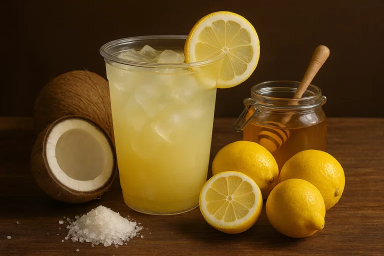 Természetes elektrolitital: Egészséges alternatíva a kereskedelmi sportitalok helyett