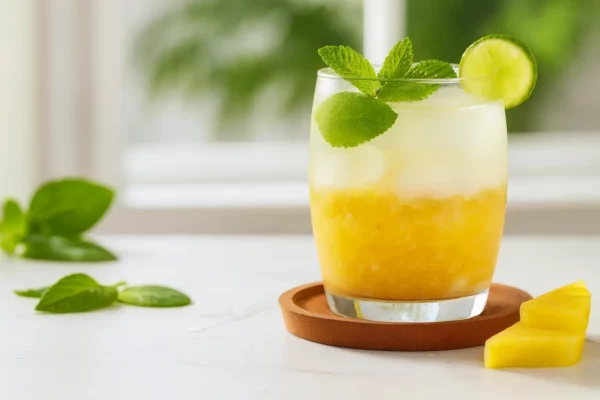 Ananász-Menta emésztési tonik: Természetes segítség a gyomornak