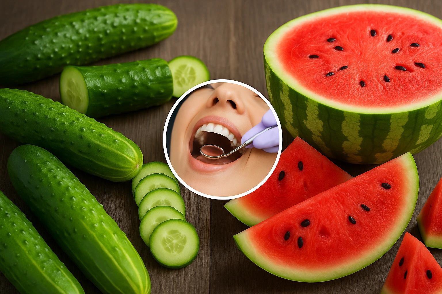 A száraz száj természetes enyhítése – miért segíthet a kígyóuborka és a görögdinnye?
