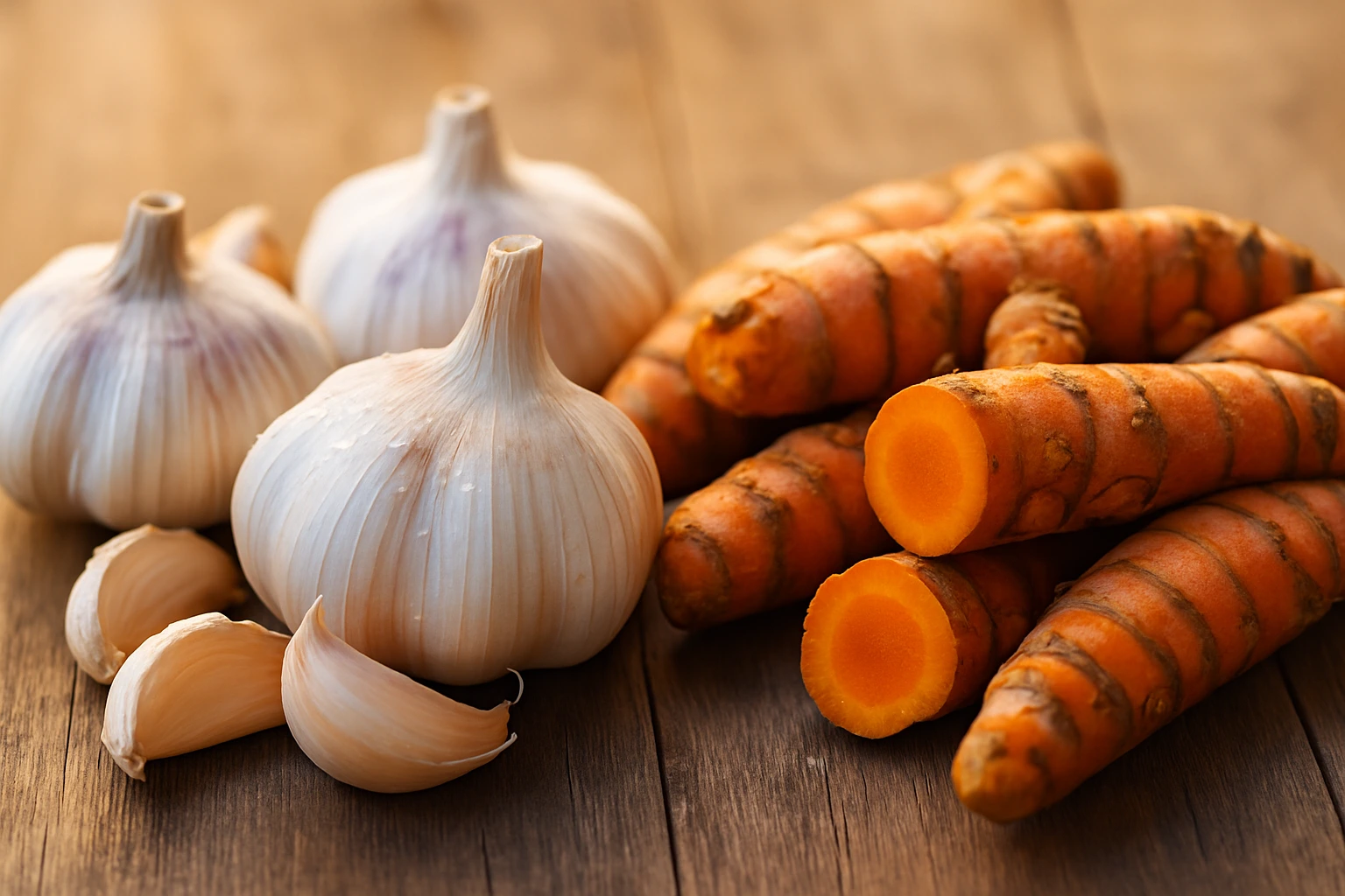 Fokhagyma és Kurkuma: Természetes támogatás a légutak egészségéhez