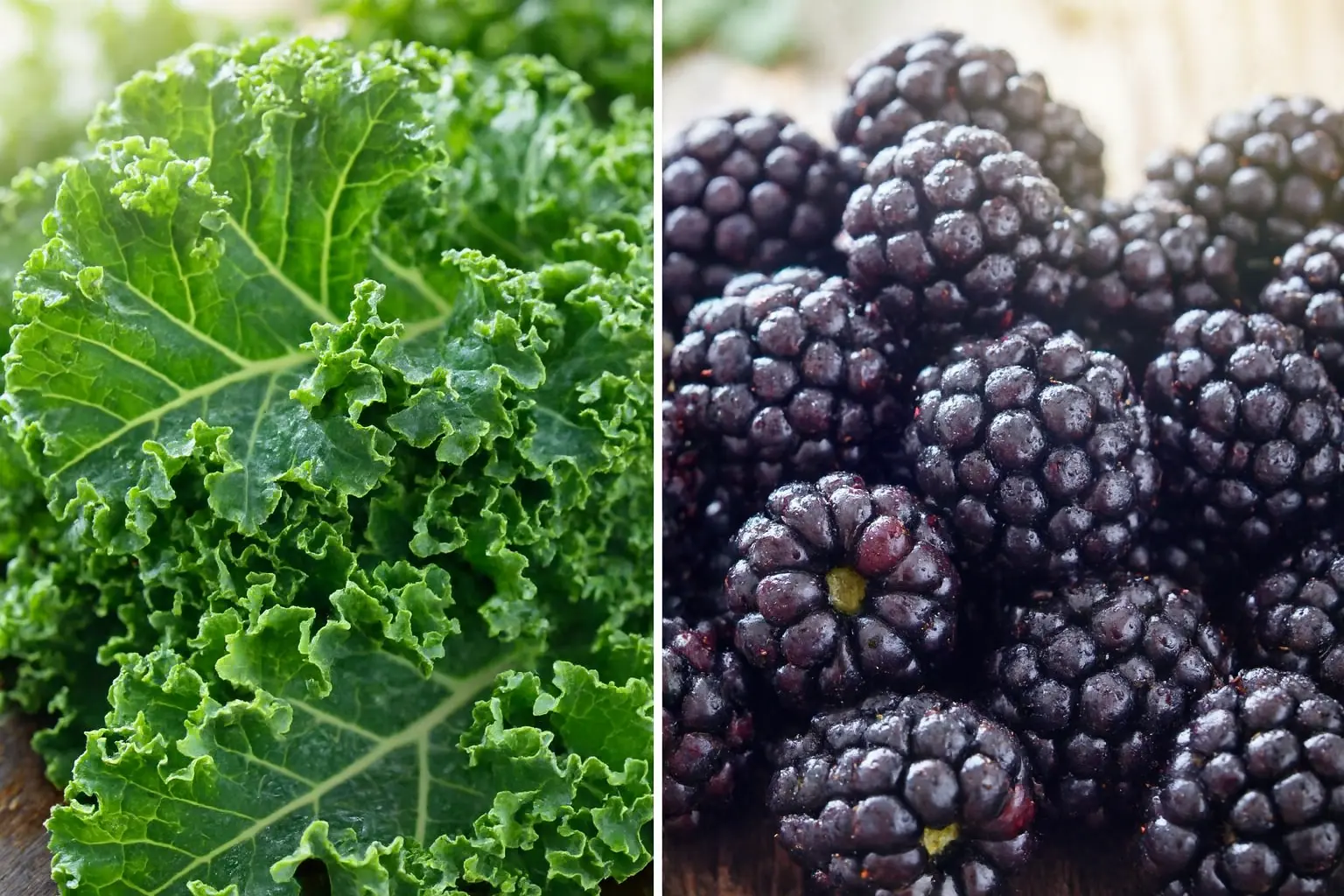 Látásjavítás természetesen: Kelkáposzta és szeder a vizuális élesség megőrzéséért