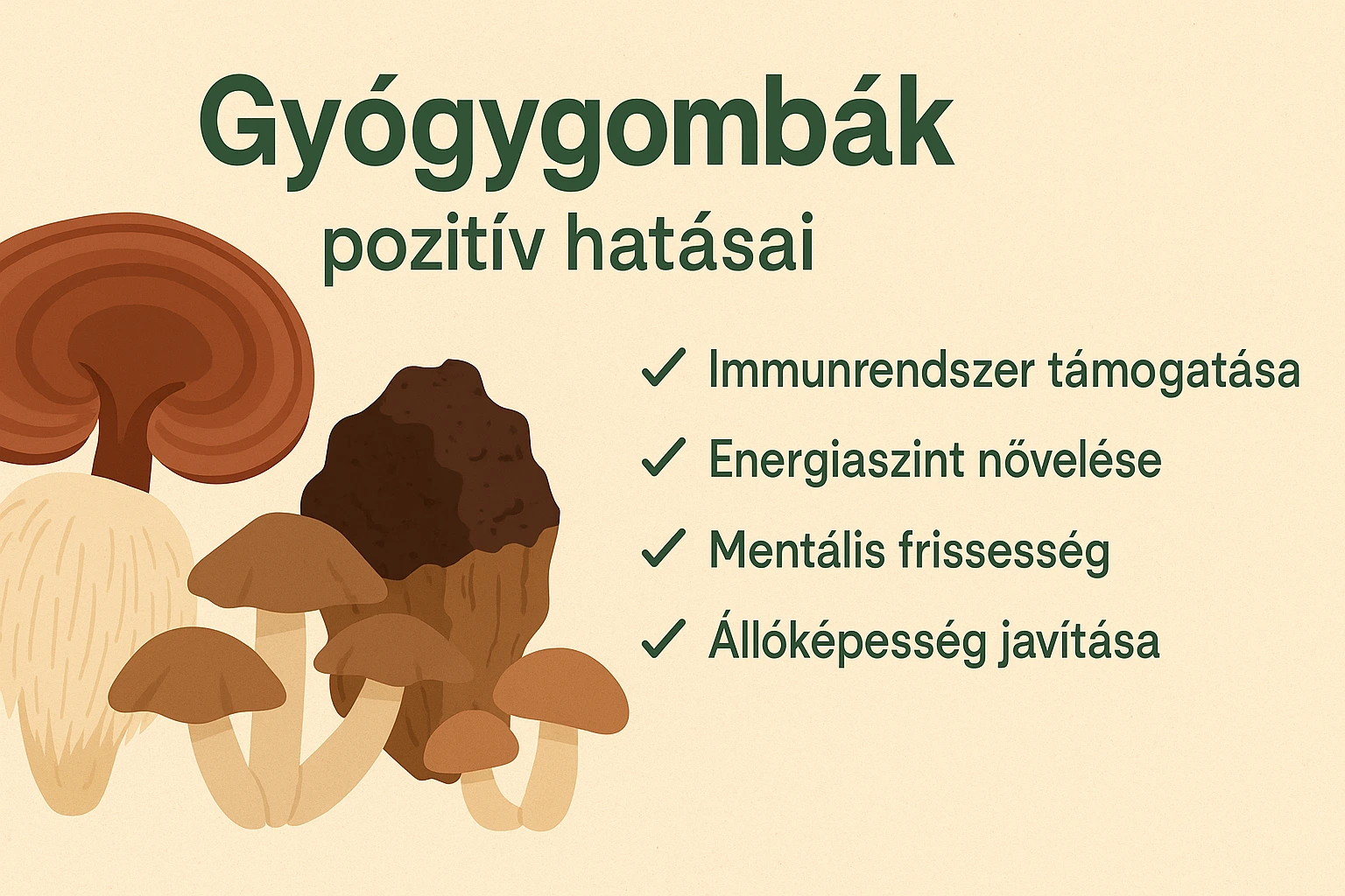 Miért érdekesek a gyógygombák?