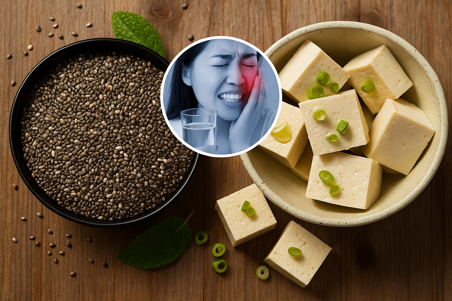 Természetes segítség fogérzékenység esetén – hogyan támogathat a chia mag és a tofu?