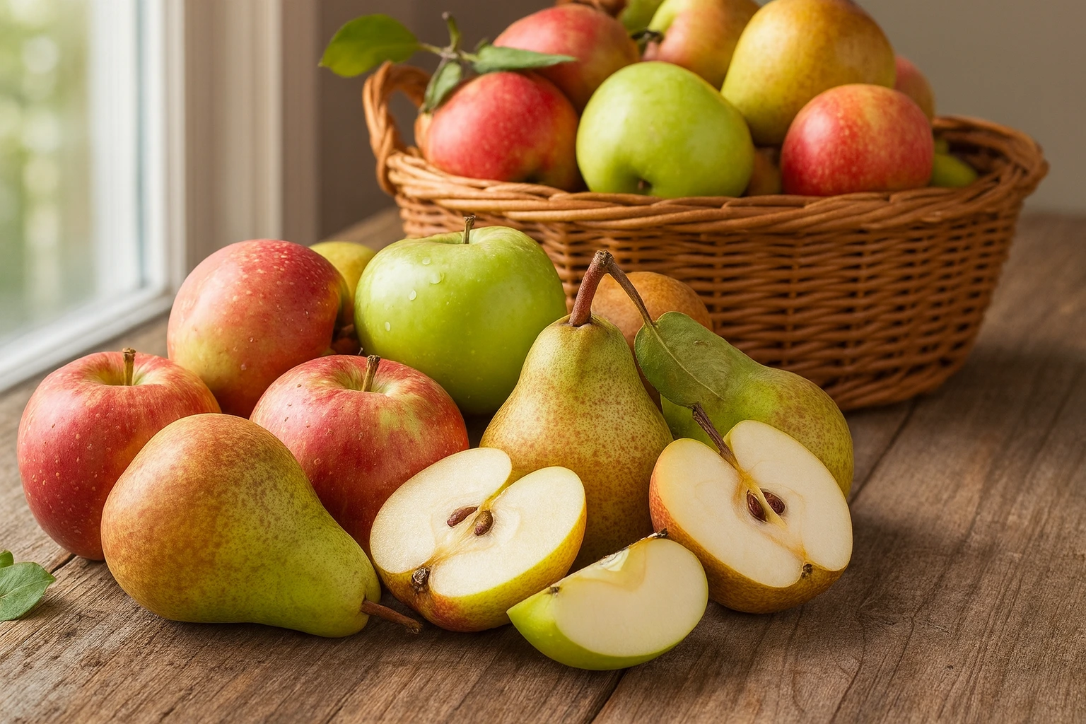 Alma és körte: A reggeli vitalitás forrása